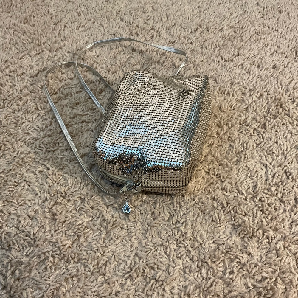 Whiting & Davis Silver Chainmail Bag